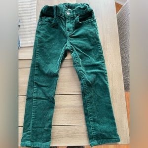 Corduroy kids pants